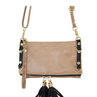 Leather handbag Amalfi cross body and bum bag camel/black picture 1 regular from Cadelle Leather