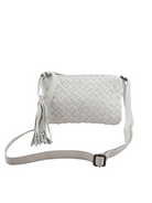 Diane Crossbody | White-CadelleLeather